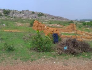 IN PLATEAU: SUSPECTED FULANI HERDSMEN DESTROYED IDPs SETTLEMENT UNDER CONSTRUCTION.