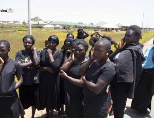 Soldiers, OPSH drain pond in Jos in search of body of missing General, as women protest