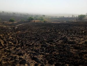SUSPECTED FULANI HERDSMEN SET ABLAZE GRASS RESERVED AREA IN PLATEAU